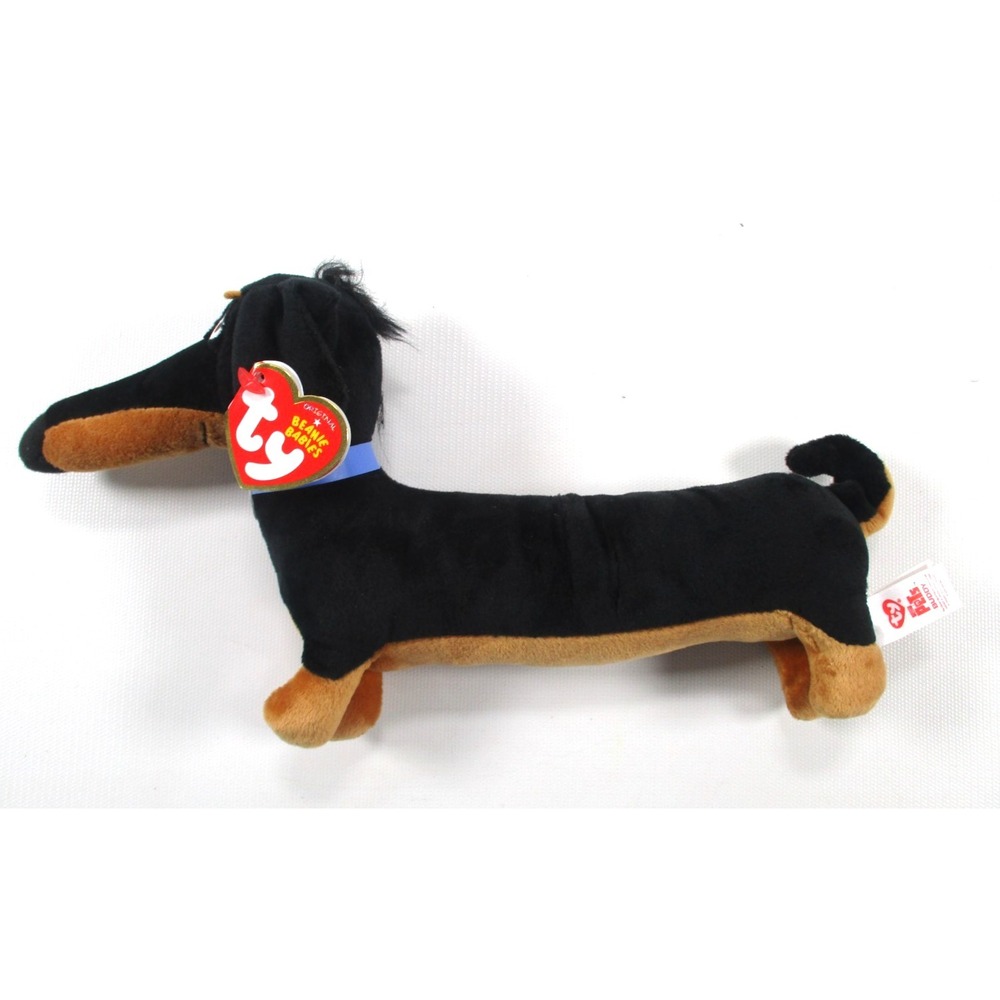 Ty Beanie Babies BUDDY - Secret Life of Pets 12" Plush - Dachshund Weiner Dog